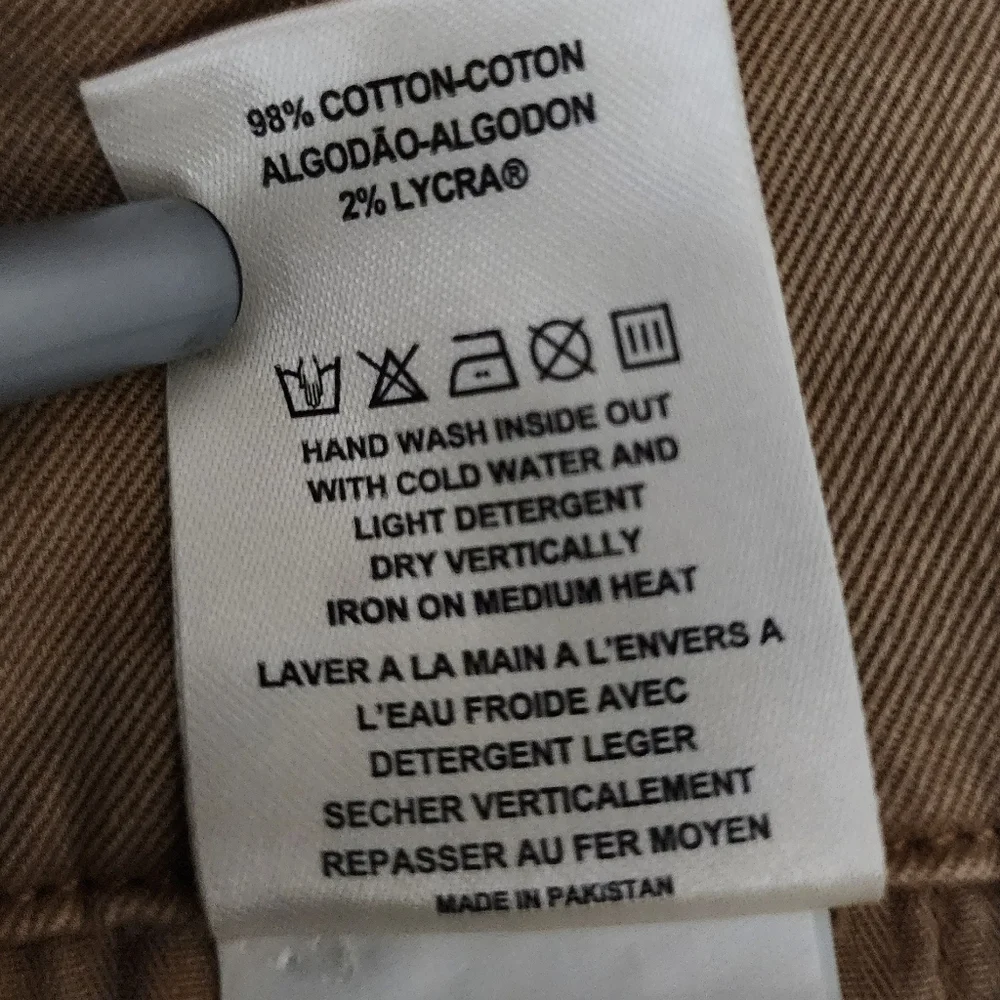 DL1961 Sz. 29 Camile Paperbag Short in Dijon